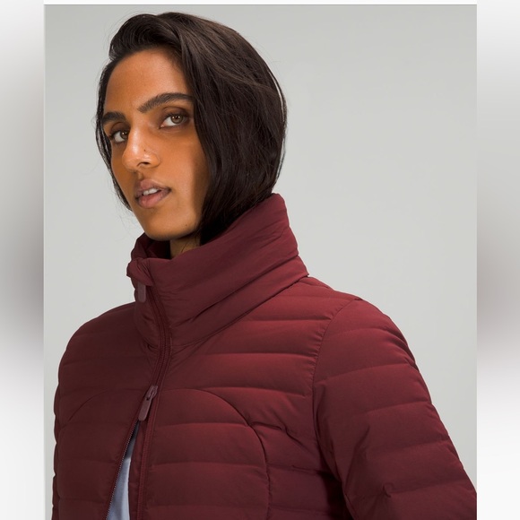 lululemon athletica Burgundy Puffer Jacket - Picture 3 of 10